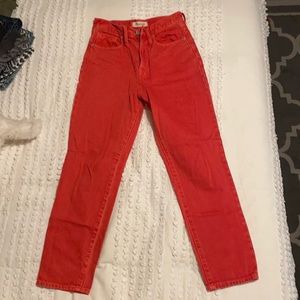 Madewell Mom Jean